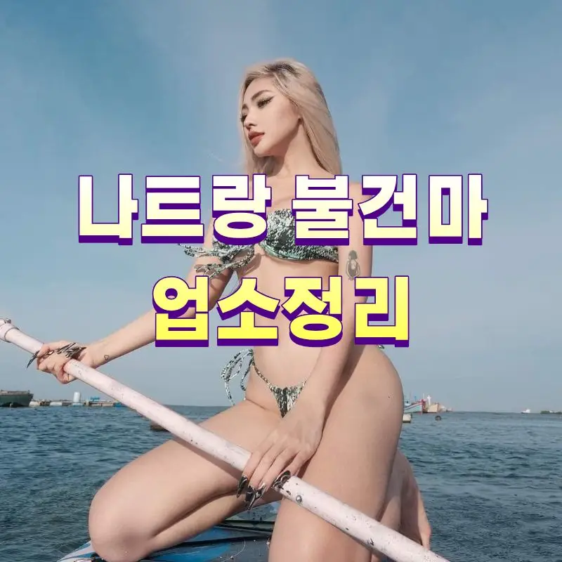 나트랑 불건마 업소정리