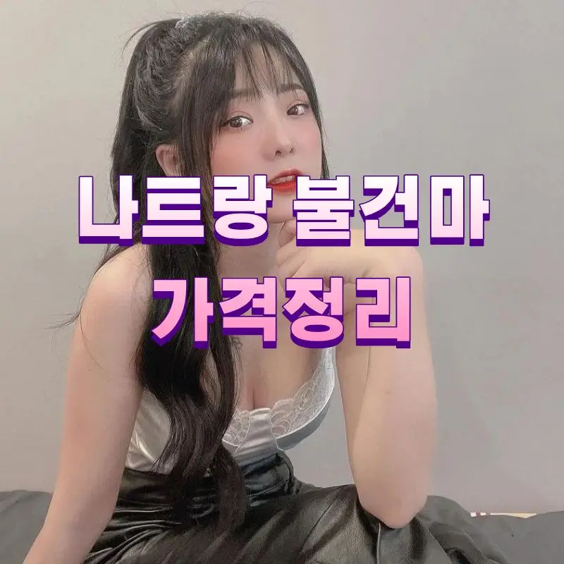 나트랑 불건마 가격정리