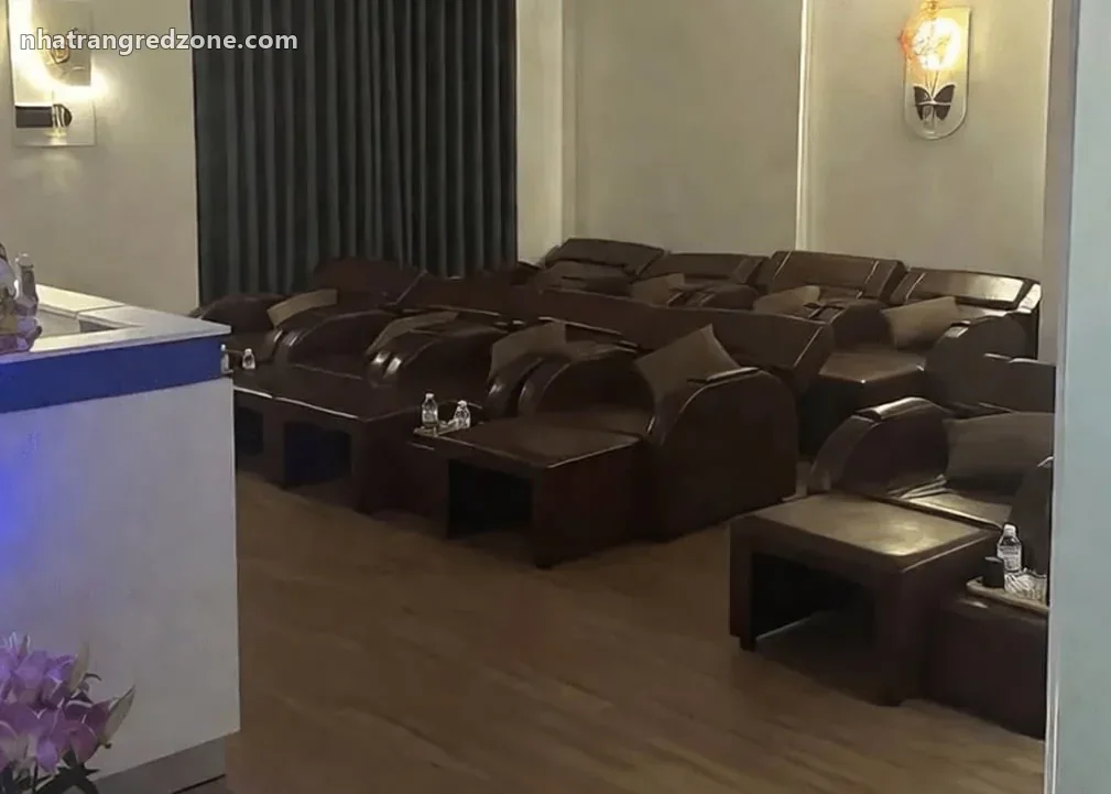 나트랑 클라우드나인 족욕 라운지 의자